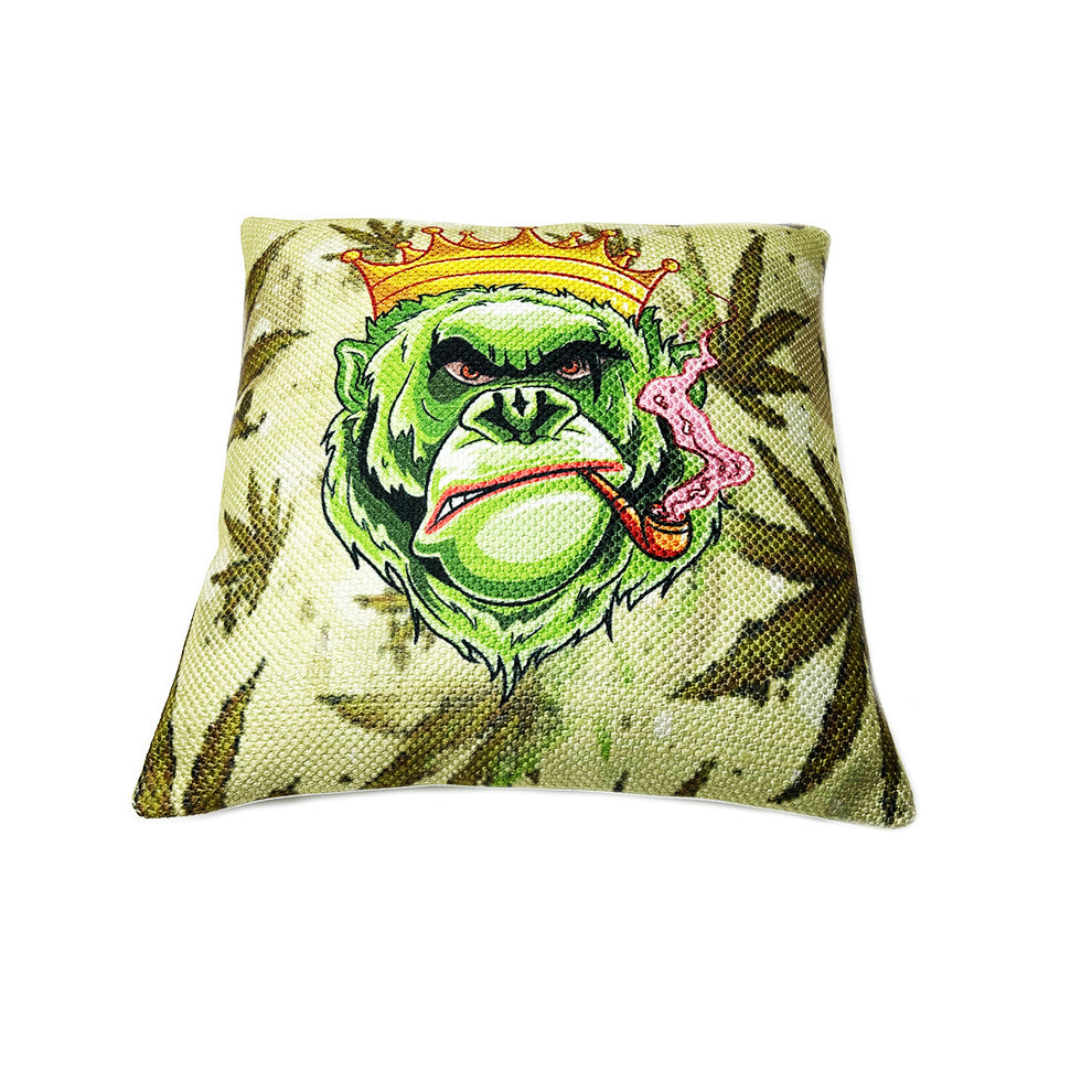 Handloom Gorilla Printed Cushions Size 1.5ft x 1.5ft