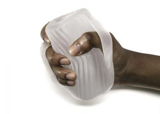 Perfect Fit Male Masturbator with Grip Clear