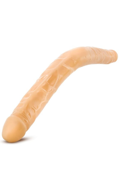 16" Double Dildo Beige