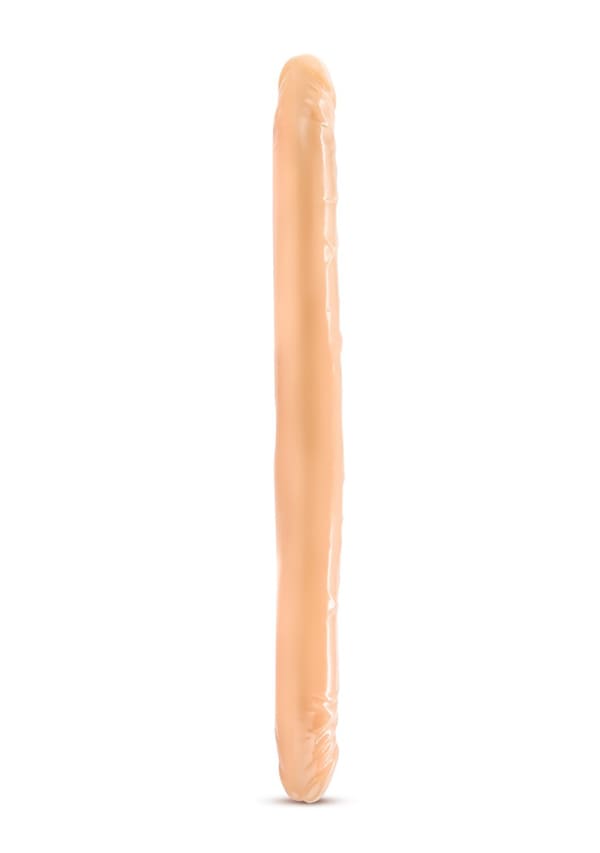 16" Double Dildo Beige