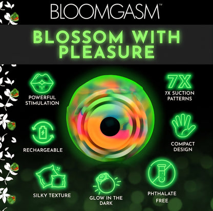 Glow Rose Glow-in-the-dark Clitoral Stimulator