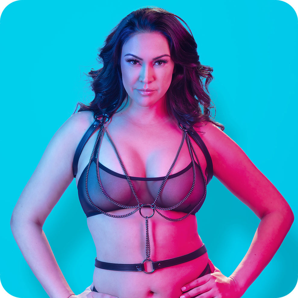 Euphoria Multi Chain Halter Plus Size