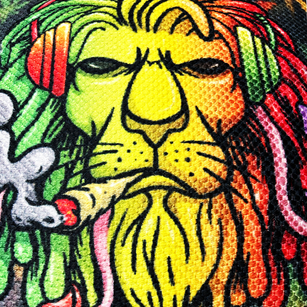 Handloom Lion Printed Cushions