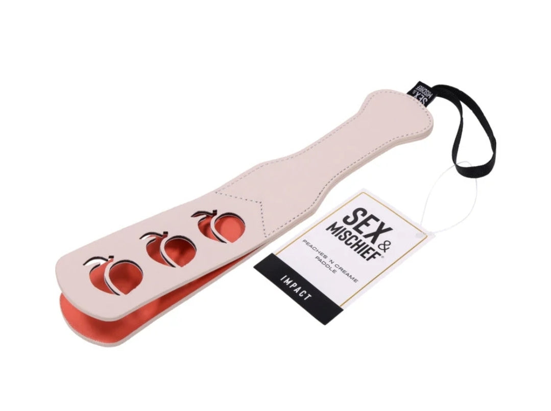 Sportsheets Sex & Mischief Peaches 'n CreaMe Paddle