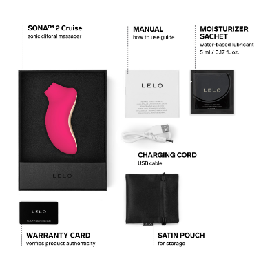 Lelo Sona 2 Cruise Clitoral Stimulator Rechargeable