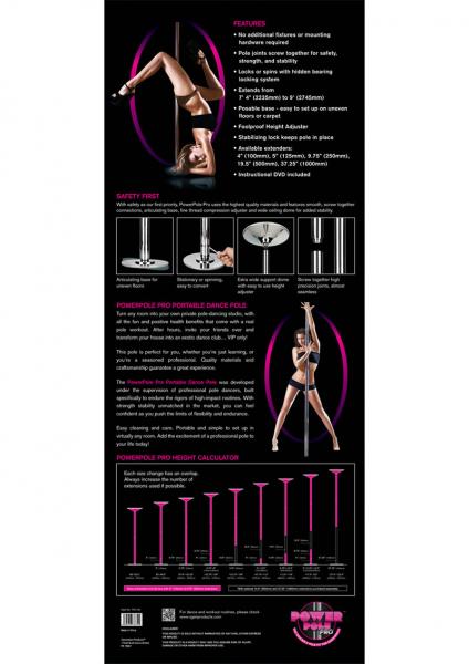 Power Pole Pro Portable Dance Pole