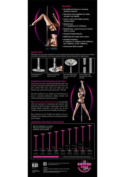 Power Pole Pro Portable Dance Pole