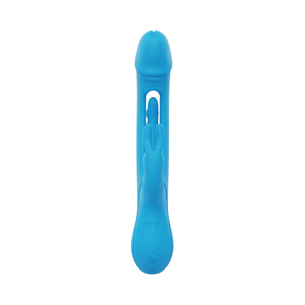 Trilux Kinky Finger Rabbit Vibrator With Anal Beads