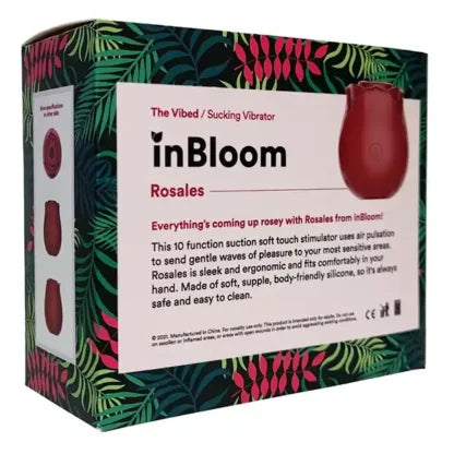 Rose InBloom Rosales Sucking Vibrator