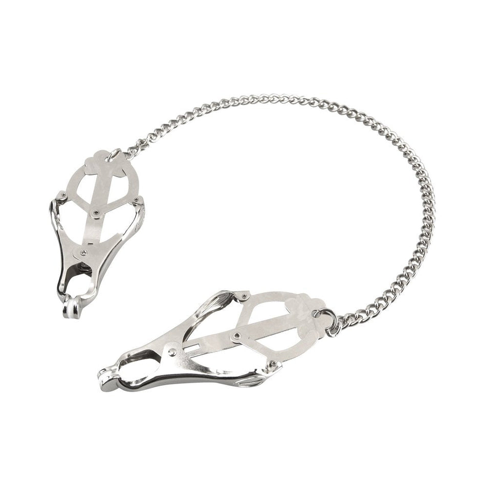 Lux Fetish Japanese Clover Nipple Clamps