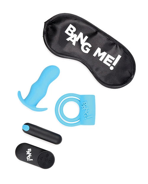 Duo Blast Remote Control Cock Ring And Butt Plug Vibe Kit