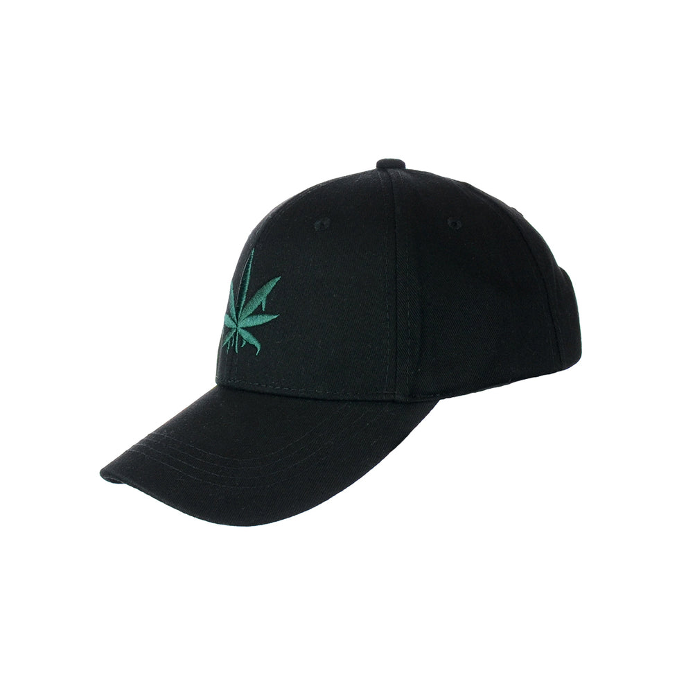 Drippy Weed Leaf Embroidered Baseball Hat