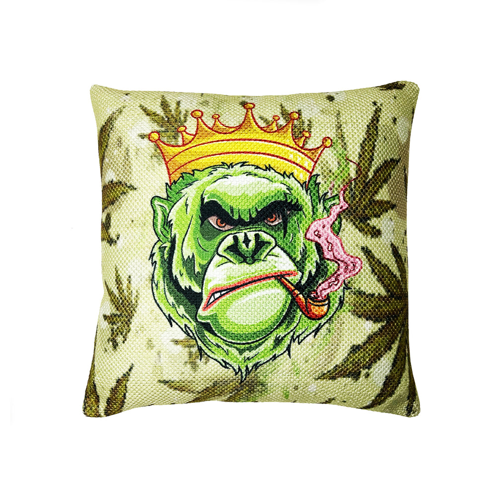 Handloom Gorilla Printed Cushions Size 1.5ft x 1.5ft