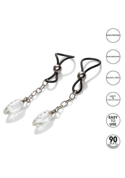 Nipple Play Non-Piercing Jewelry Crystal Teardrop