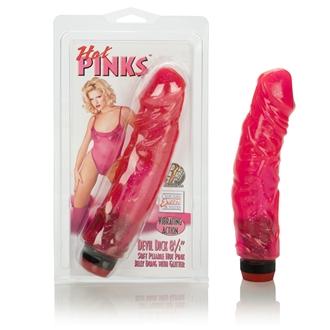 Hot Pink Devil Dick 8.5-Inch Vibrator