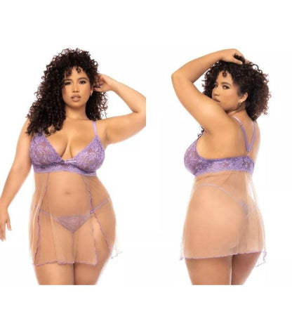 Verona Transparent Babydoll Set