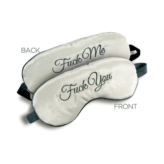 F-ck Me / F-ck You Mask Blindfold