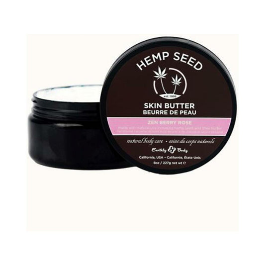 Earthly Body Hemp Seed Skin Butter (Zen Berry Rose)