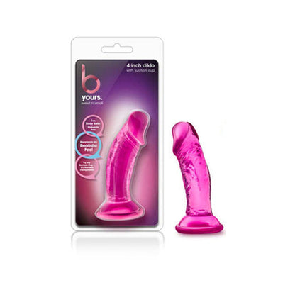 B Yours - Sweet N' Small 4in Dildo w/ Suction Cup