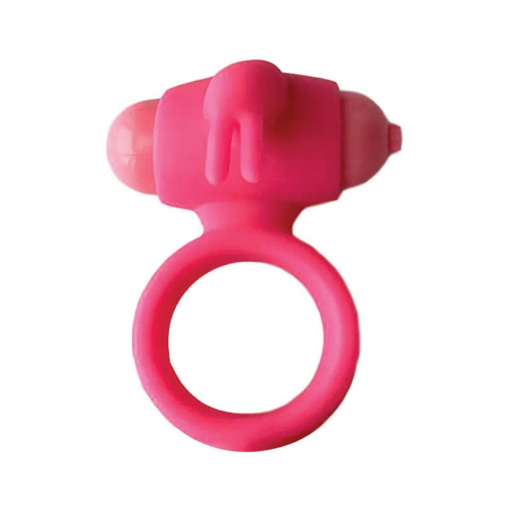Wet Dreams Bunny Rush Cock Ring With Rabbit Ears /Turbo Motor