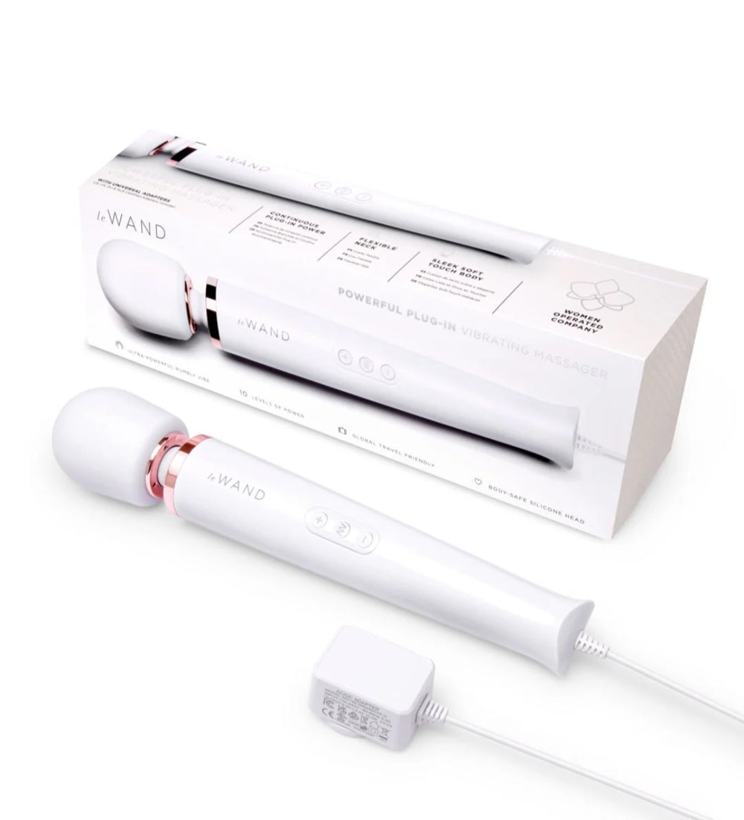 Le Wand Plug-In Vibrating Massager