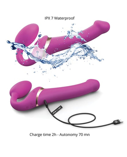 Strap-On-Me Multi Orgasm Bendable Strap-On Large