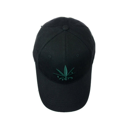 Drippy Weed Leaf Embroidered Baseball Hat