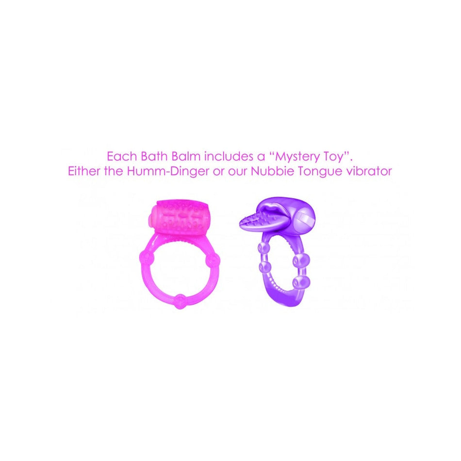 Hearts A Flame Erotic Lovers Bath Bomb Heart Shape Scented Bath Bomb With Mystery Toy Vibe