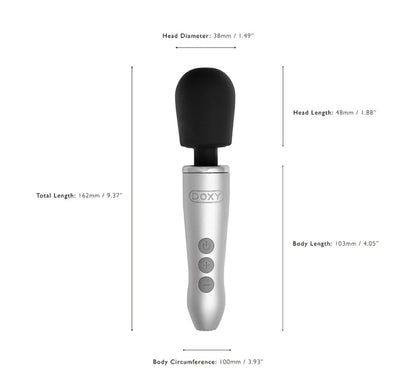 Doxy Go Travel-Sized Wand Massager