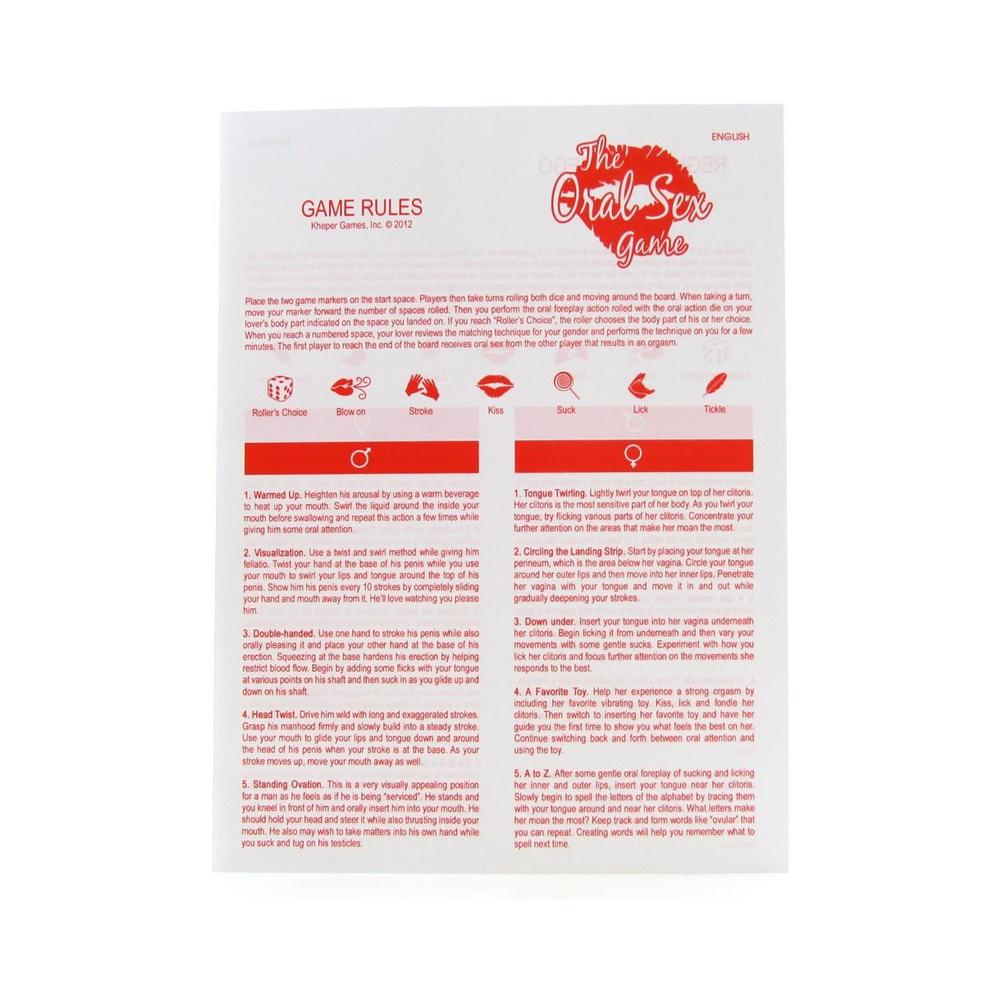 Oral Sex Card Game