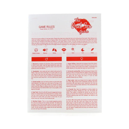 Oral Sex Card Game