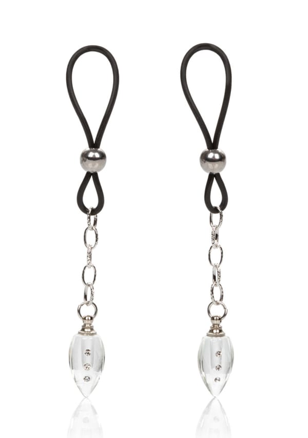 Nipple Play Non-Piercing Jewelry Crystal Teardrop